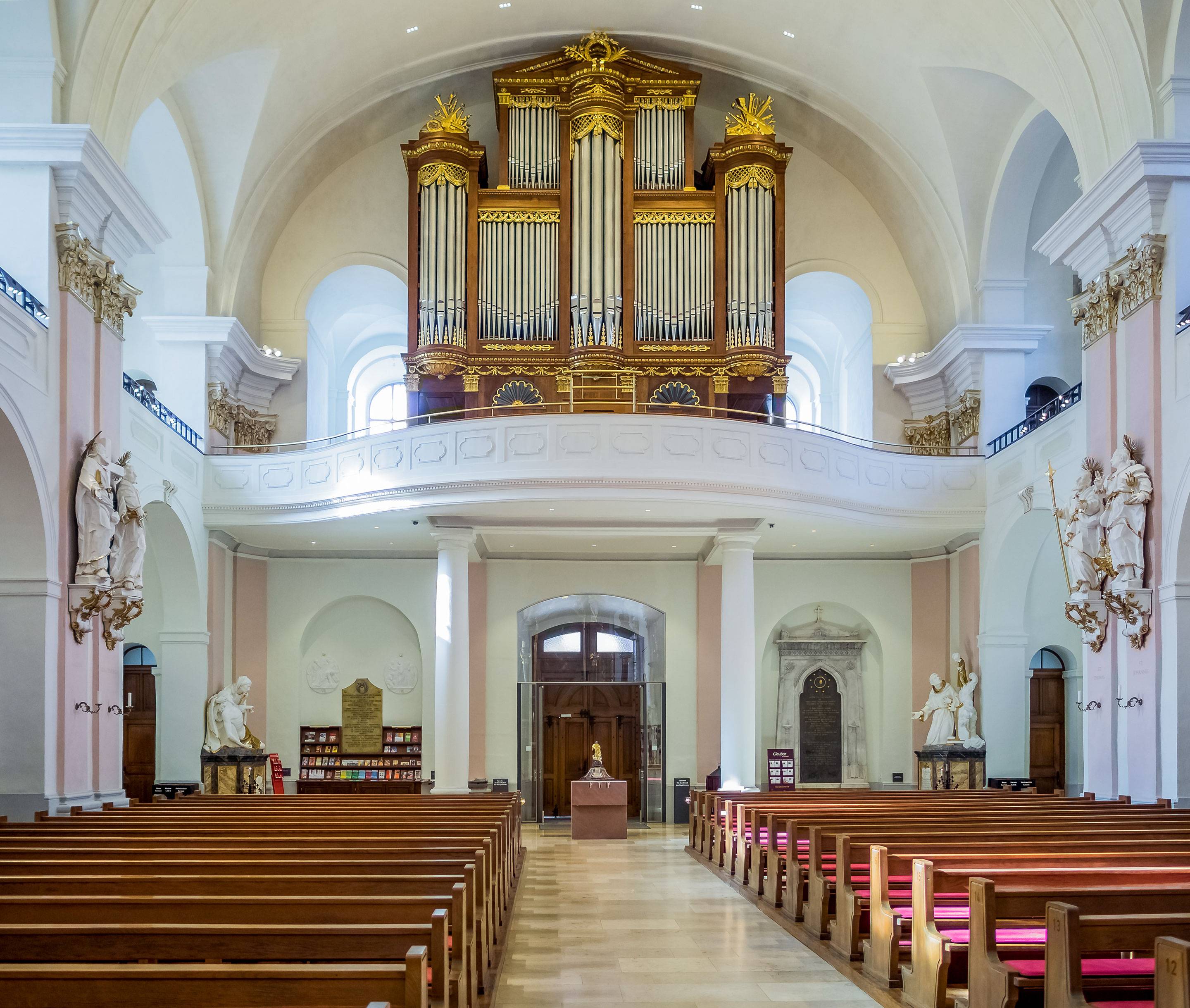 Ansicht Orgel St. Alexander